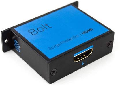Sewell Direct SW-30539 Bolt HDMI In-Line Surge Protector for Lightning, Power Surge, ESA 1  Socket Extension Boards