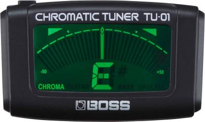 BOSS TU-01 Clip-On Chromatic Tuner Automatic Digital Tuner
