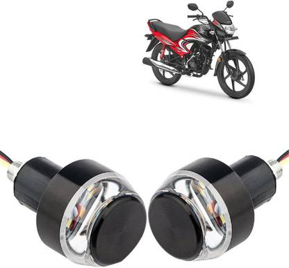 SHOOLIN SLNWBHL-079 Dream Yuga Bike Turn Signal Grip Side Indicator Handle Bar Weight Light/ Bike Motorcycle Modify LED Light Fog Lamp Motorbike LED for Honda (12 V, 15 W)