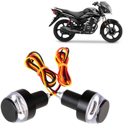 SHOOLIN SLNWOHL-145 Libero Bike Turn Signal Grip Side Indicator Handle Bar Weight Light/ Bike Motorcycle Modify LED Light Fog Lamp Motorbike LED for Yamaha (12 V, 15 W)