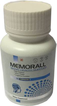 Friska Memorall Brain Support Dietary Supplement Healthy Brain Function & Development Cap
