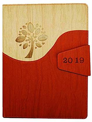crownlit New Year Diaries 2019 B5 Diary Both Side 330 Pages