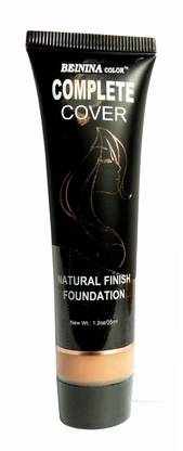 beinina Compelet Cover Natural Finish Foundation in Tube Shade No 05# Foundation