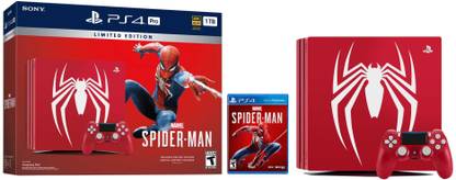 SONY PS4 Pro 1 TB with Marvel Spider Man