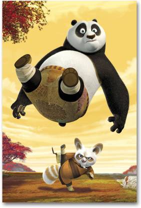 Wall Poster - Kung Fu Panda - HD Movie Poster Paper Print