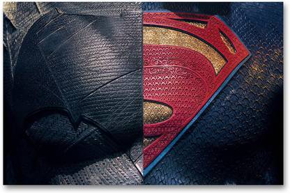 Wall Poster - Batman VS Superman - Movie - HD Quality Poster Paper Print