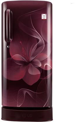 LG 185 L Direct Cool Single Door 3 Star Refrigerator with Base Drawer