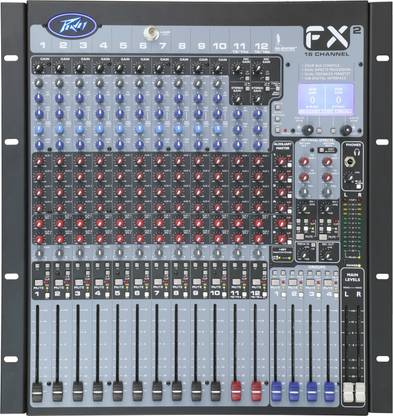 Peavey 16-Channel Mixer with Digital Output Processing - Live Mixer Mixing Console Powered Sound Mixer