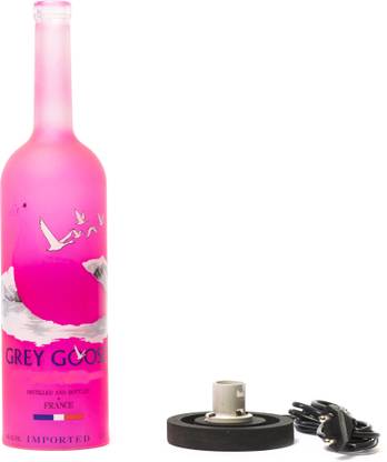 Kavi The Poetry-Art Project Recycled Vodka - Pink Table Lamp