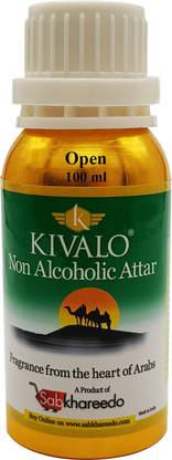 KIVALO Ⓡ OPEN Fragrance Gold Series 100 ml Pure Attar Floral Attar