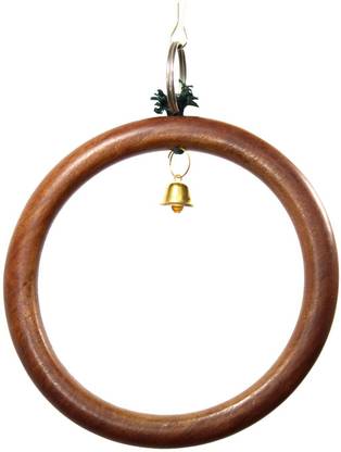 Eshan Pet Products Bird Wooden Swing Cage Toy Hammock Hanging Bird Play Stand