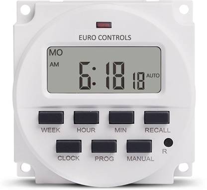 Euro Controls TM618H2 Programmable Electronic Timer Switch