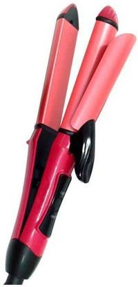 BHAVYA Hair Curler 2 in 1 HS & HC 2009 Hair Straightener