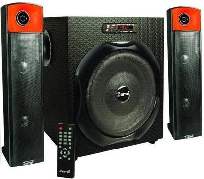 Zeston KING 2.1 Channel Black Home Audio Speaker Bluetooth Home Theatre