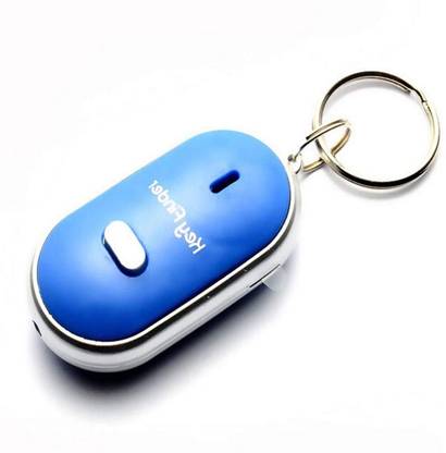 Shy Products Anti-Lost Flashing Find Lost Whistle Sound Keychain Key Finder Keyring Key Chain