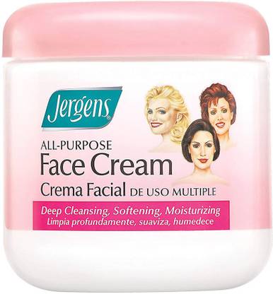 JERGENS All-Purpose Face Cream, 15 Ounce (Pack of 2)