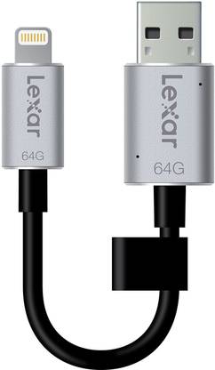 Lexar JumpDrive 64 GB OTG Drive Compatible with Mobile, Tablet USB 3.0 Metal Case