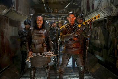 Athah 220 GSM Paper WALL POSTER 13*19 Inches Star Wars Episode VII: The Force Awakens Star Wars Iko Uwais Yayan Ruhian Paper Print