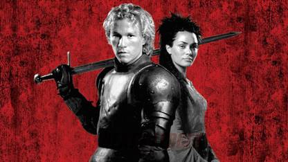 Athah 220 GSM Paper WALL POSTER 13*19 Inches A Knight's Tale Heath Ledger Shannyn Sossamon Paper Print