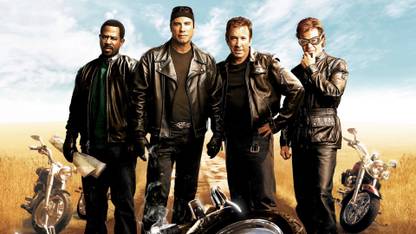 Athah 220 GSM Paper WALL POSTER 13*19 Inches Wild Hogs Tim Allen John Travolta Martin Lawrence William H. Macy Paper Print