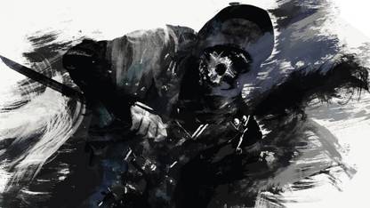 Athah Awesome Corvo Attano Wall Poster 13*19 inches Matte Finish Paper Print