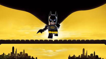 Athah 220 GSM Paper WALL POSTER 13*19 Inches The Lego Batman Batman Lego Paper Print