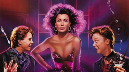 Athah 220 GSM Paper WALL POSTER 13*19 Inches Weird Science Kelly LeBrock Ilan Mitchell-Smith Anthony Michael Hall Paper Print