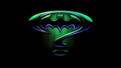 Athah 220 GSM Paper WALL POSTER 13*19 Inches Batman Forever Batman Batman Symbol Riddler Symbol Paper Print