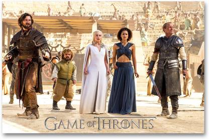 Game of Thrones Wall Poster - Members Of Lannister Family - House Of Lannister - HD Quality Poster Paper Print