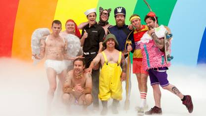ASHD Wall Poster Jackass Cast Paper Print