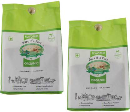 ELWORLD Organic Brown Sugar Sugar