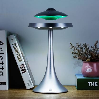 HCNT levitating speaker portable UFO Bluetooth speaker with LED table light Table Lamp