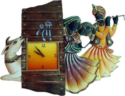 Nagpur Handicraft Analog 60 cm X 60 cm Wall Clock