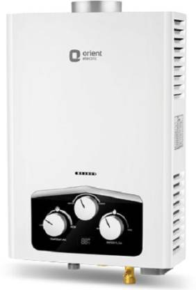 Orient Electric 6 L Gas Water Geyser (VENTO, White)