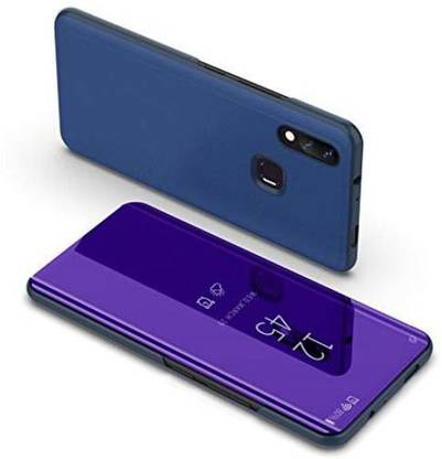 befunky Flip Cover for Vivo V9 Pro, Mirror Plating Full Body Protective Reflection Anti-Scratch Vivo V9