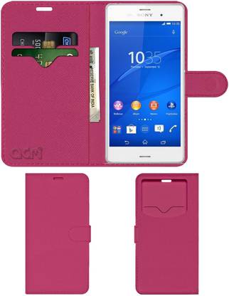 ACM Flip Cover for Sony Xperia Z3 Plus