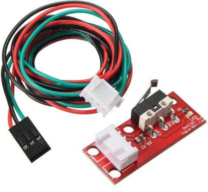 INVENTO 1pcs Mechanical Endstop Switch RepRap Mendel Prusa RAMPS v1.4 For 3D Printer/CNC Micro Controller Board Electronic Hobby Kit