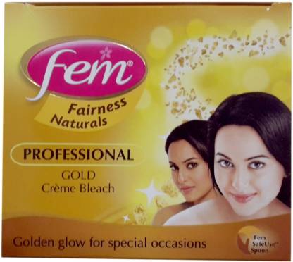 Fem professional gold creme bleach