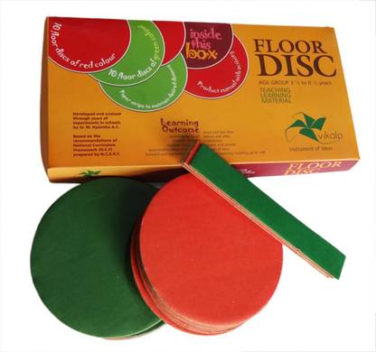 Vikalp India Pvt. Ltd. Floor Disc : Learn Number Progression, Forward and reverse counting |Educational Toys/Learning Kits/Educational Kits/
