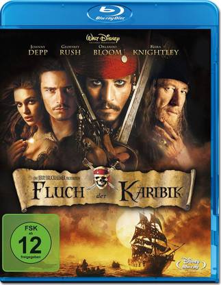 fluch der karibik blu-ray ,region free