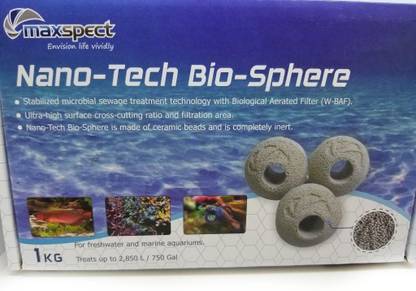 MAXSPECT Nano-Tech Bio-Sphere- 1kg Aquarium Filter Cartridge