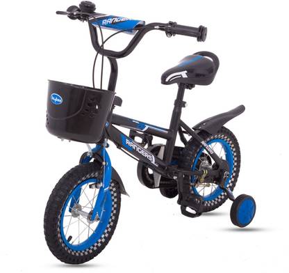baybee Baby Bicycle 12" Wheel With Safety Supporting Wheel -Blue 12 T (inch) Recreation Cycle