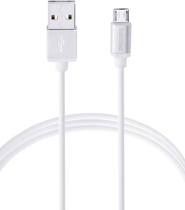 PHILIPS Micro USB Cable 5 A 1.2 m Poly Etheline DLC2518M 120 cm Original Micro USB