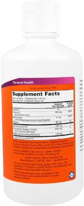 Now Foods Now Foods, Liquid Glucosamine & Chondroitin, with MSM, Citrus,
