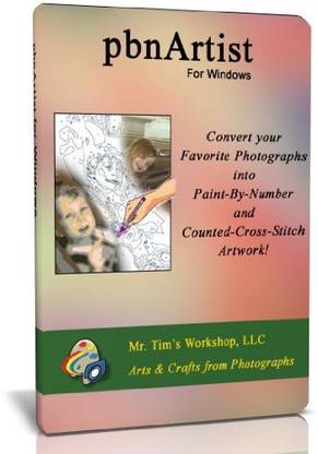 Genrc pbnArtist(tm) Advanced for Windows - Paint By Numbers and Cross Stitch software - Paint By Number kits, Color By Number coloring
