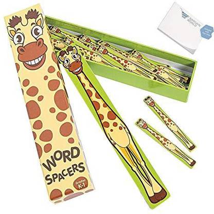 Bargain World Student & Teacher Word Spacer Set (With Sticky Notes)