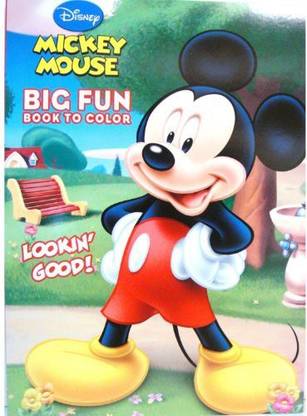 DISNEY Mickey Mouse Big Fun Book to Color - Mickey Mouse Coloring Book