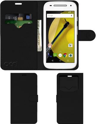 ACM Flip Cover for Motorola Moto E (2nd Gen) 4G