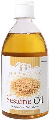 Mesmara Sesame Oil Sesame Oil Plastic Bottle