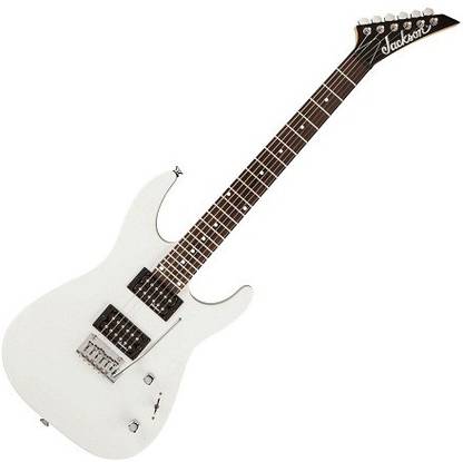 Jackson JS12 Dinky White Solid Body Electric Guitar